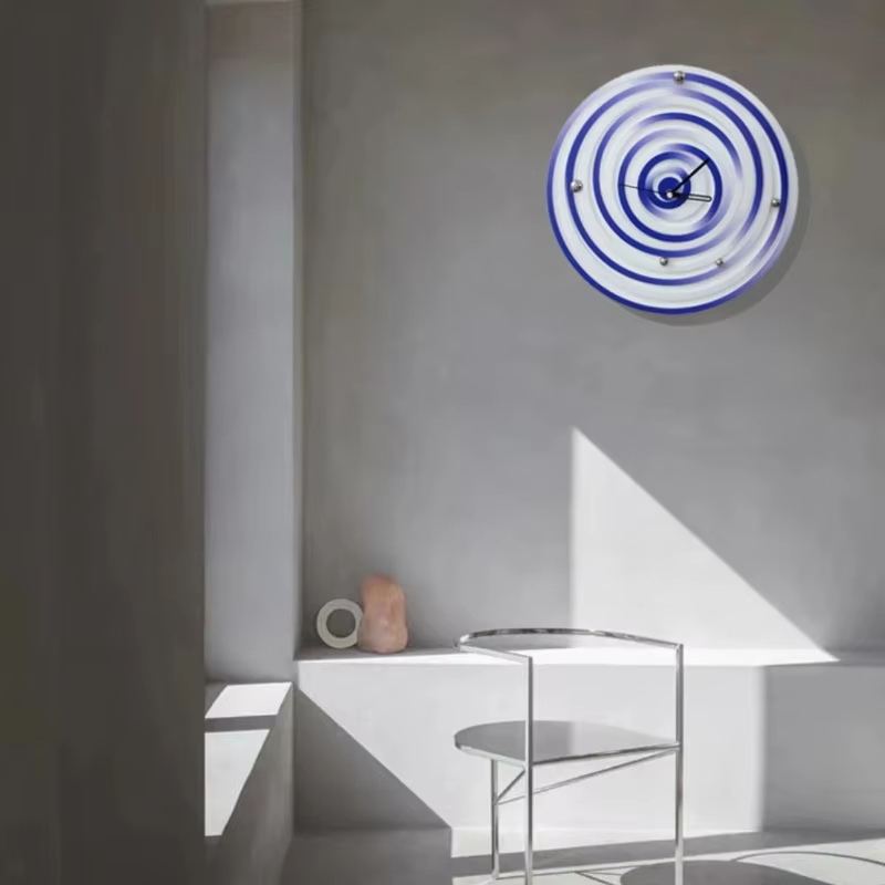 Interior Design Living Room And Kitchen - Klassieke keukenwandklokken Koreaans interieur minimalistische mode