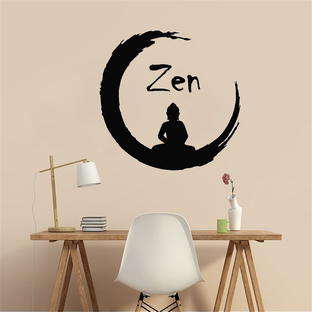 Interior Design Zen - Boeddhistische Meditatie Boeddha Yoga Zen Ronde