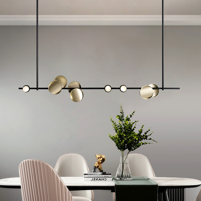 Interior Design Living Room And Kitchen - Modern minimalistisch decor plafond kroonluchter lamp