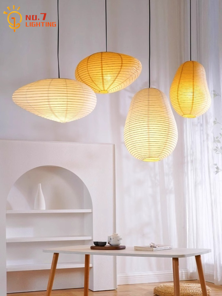 Interior Design Zen - Japans design Akari Noguchi hanglampen LED