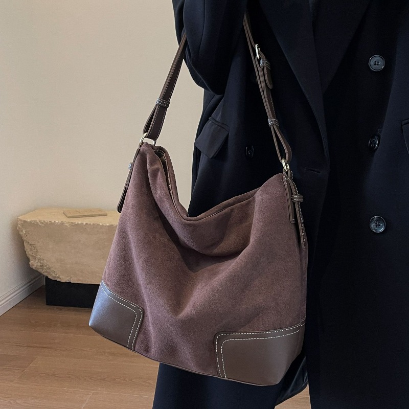 Suede Trendy Veelzijdige Tote  - Interior Design Class recensie en prijs