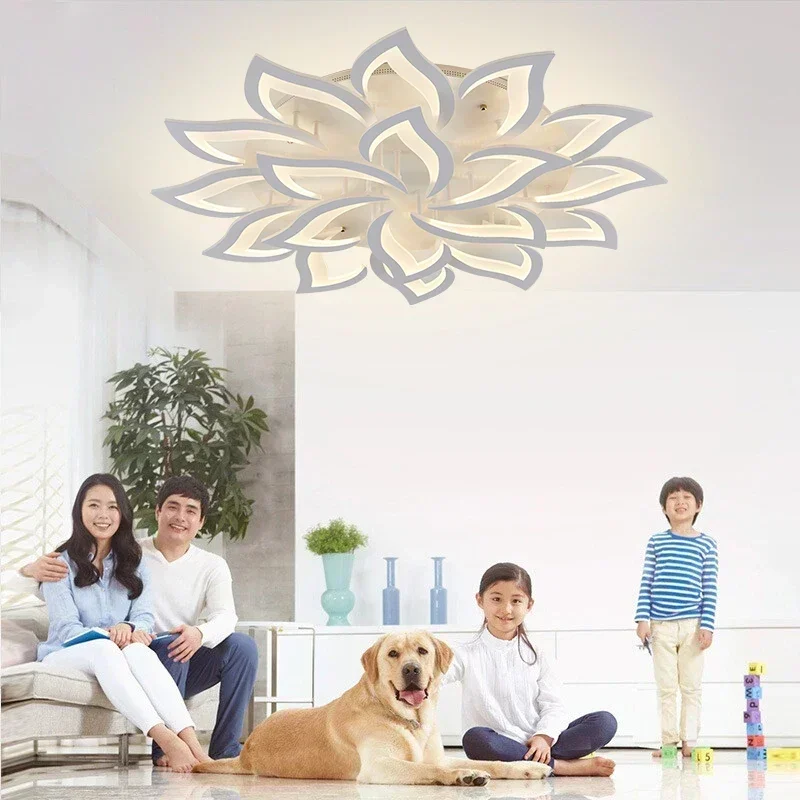 Designer LED-bloemblaadjeskroo - Interior Design Living Room And Kitchen recensie en prijs