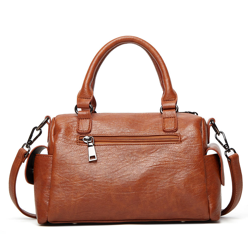 Vintage lederen Bolton handtas - Interior Design Bsd recensie en prijs
