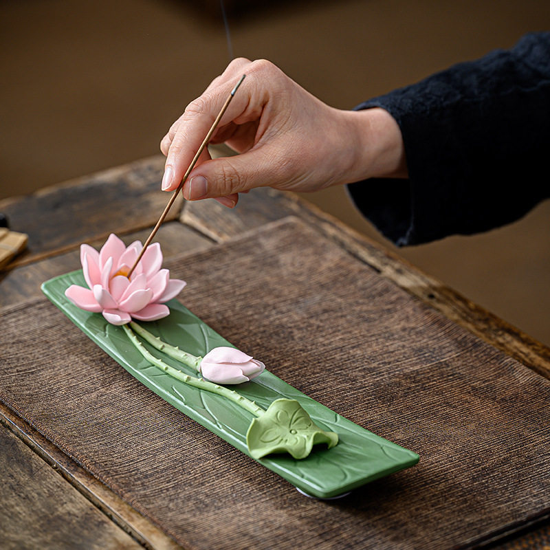CZ keramiek handgemaakte lotus - Interior Design Zen recensie en prijs