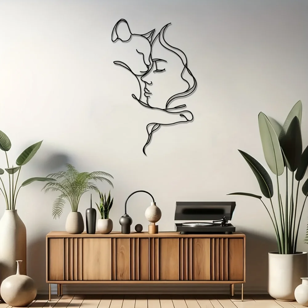 Strakke zwarte kat en vrouw me - Interior Design Women recensie en prijs